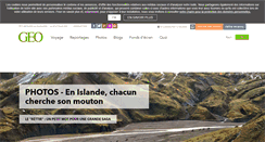 Desktop Screenshot of geo.fr